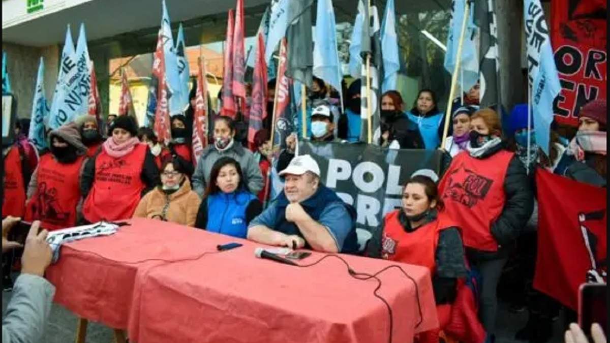 El corte fue anunciado por el Frente Piquetero. Fuente: (Prensa Frente)