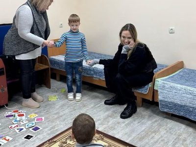 En medio de la guerra, Angelina Jolie viajó a Ucrania