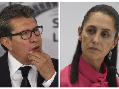 "No hay otra opción" que la encuesta, responde Sheinbaum a Monreal