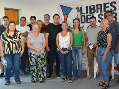 Libres del Sur presentó su lista de candidatos en San Patricio del Chañar