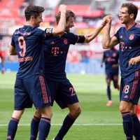 El Bayern Munich vapuleó al Leverkusen y quedó a un paso del título