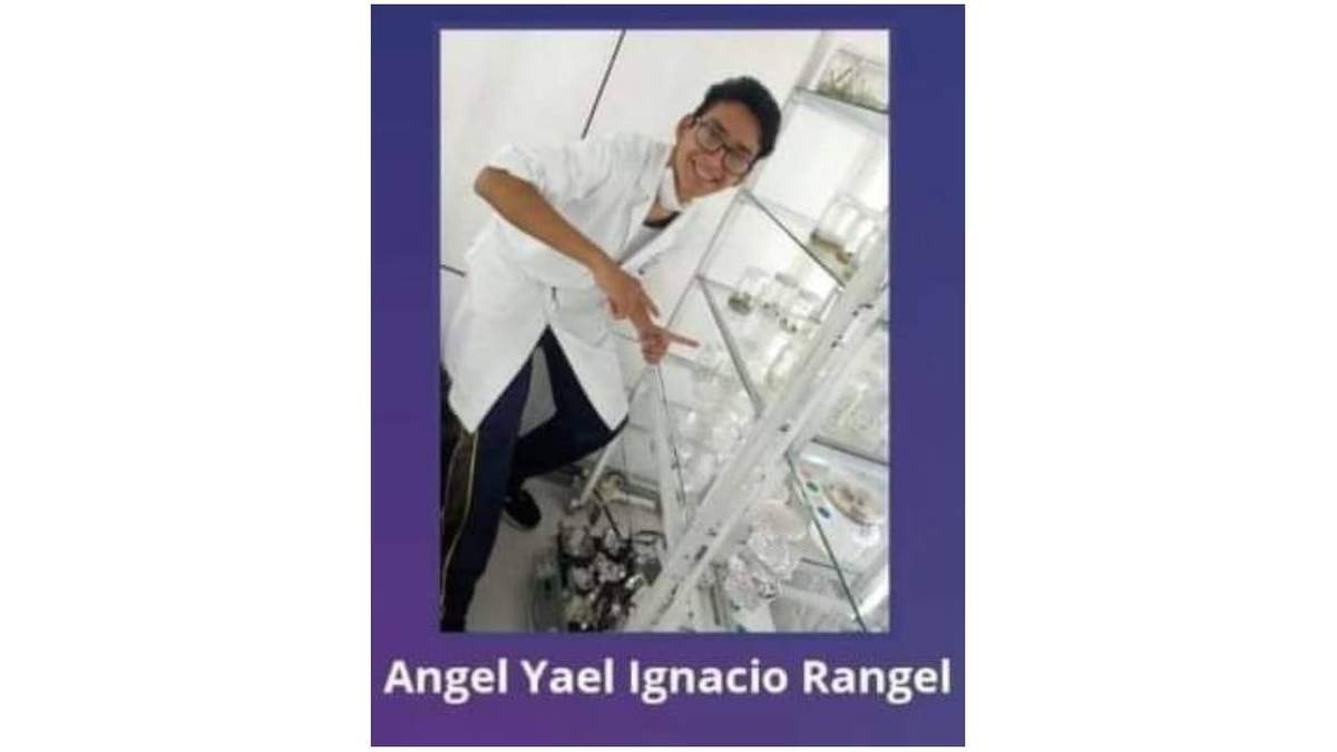 Ángel Yael Ignacio Rangel, de 19 años