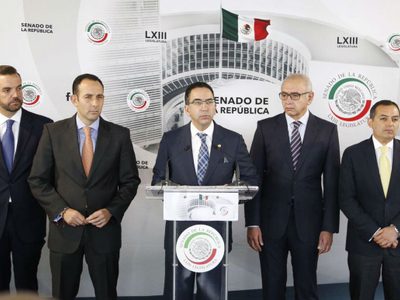 Surgen 'Los rebeldes del PAN”, cinco senadores poco críticos al PRI