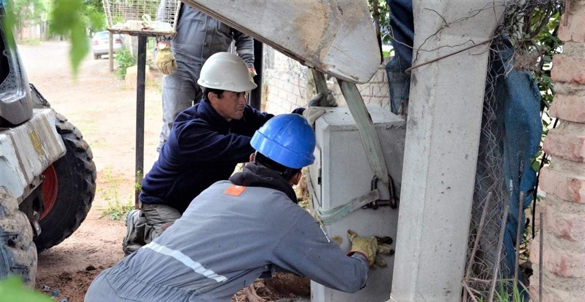 Instalación de redes de gas. Fuente: (Facebook)
