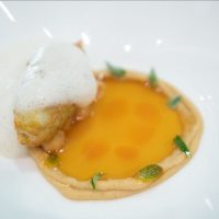 Novedad de cocina de vanguardia: helados que no se derriten