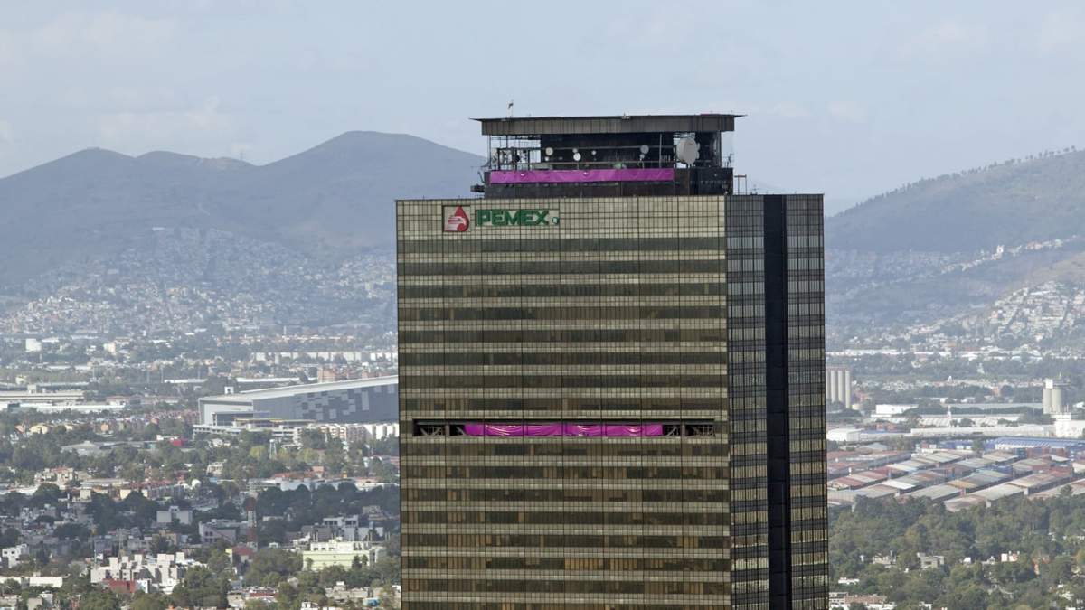 Torre de Pemex en la Ciudad de México