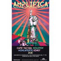 Café Tacvba, Molotov y Zoé, entre otros, anuncian concierto 'Amplifica” en favor de damnificados por sismos