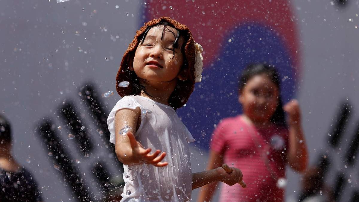 Niña coreana. Fuente: (Twitter)