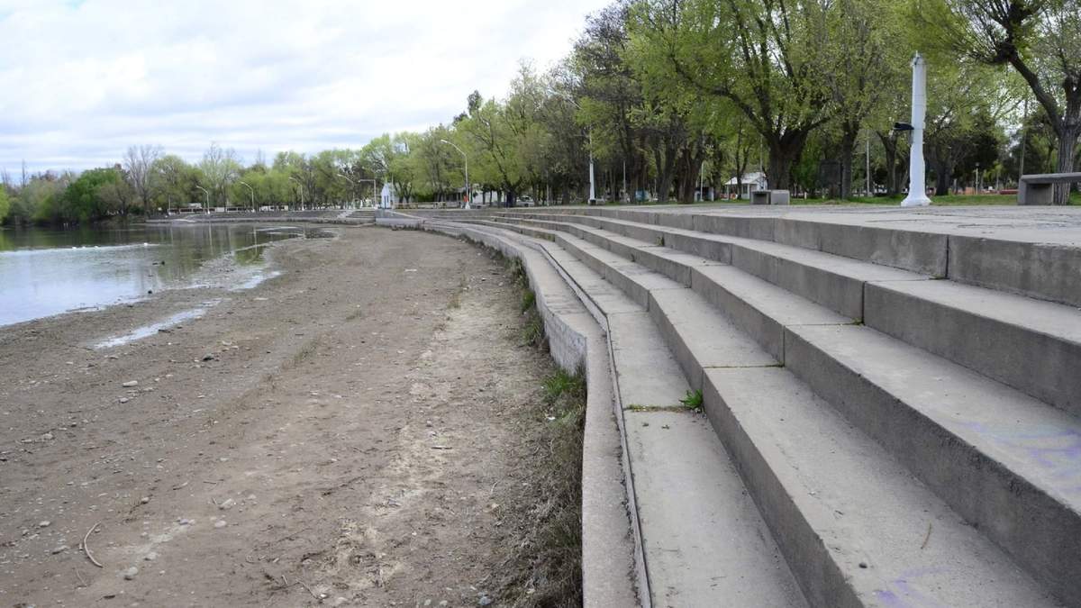 La instalación inaugurada por Francisco Baggio se encuentra en el balneario  Albino Cotro. Fuente: (Twitter)
