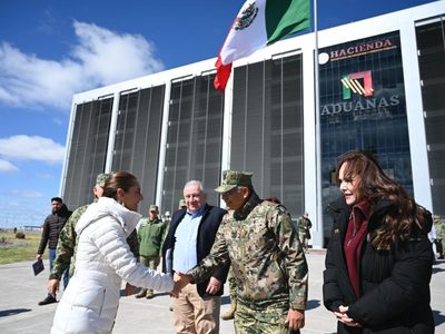 Ingresos aduaneros aumentaron 25 por ciento: Sheinbaum