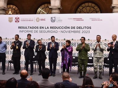 Presume Batres disminución de homicidios a niveles del sexenio de AMLO en la CDMX
