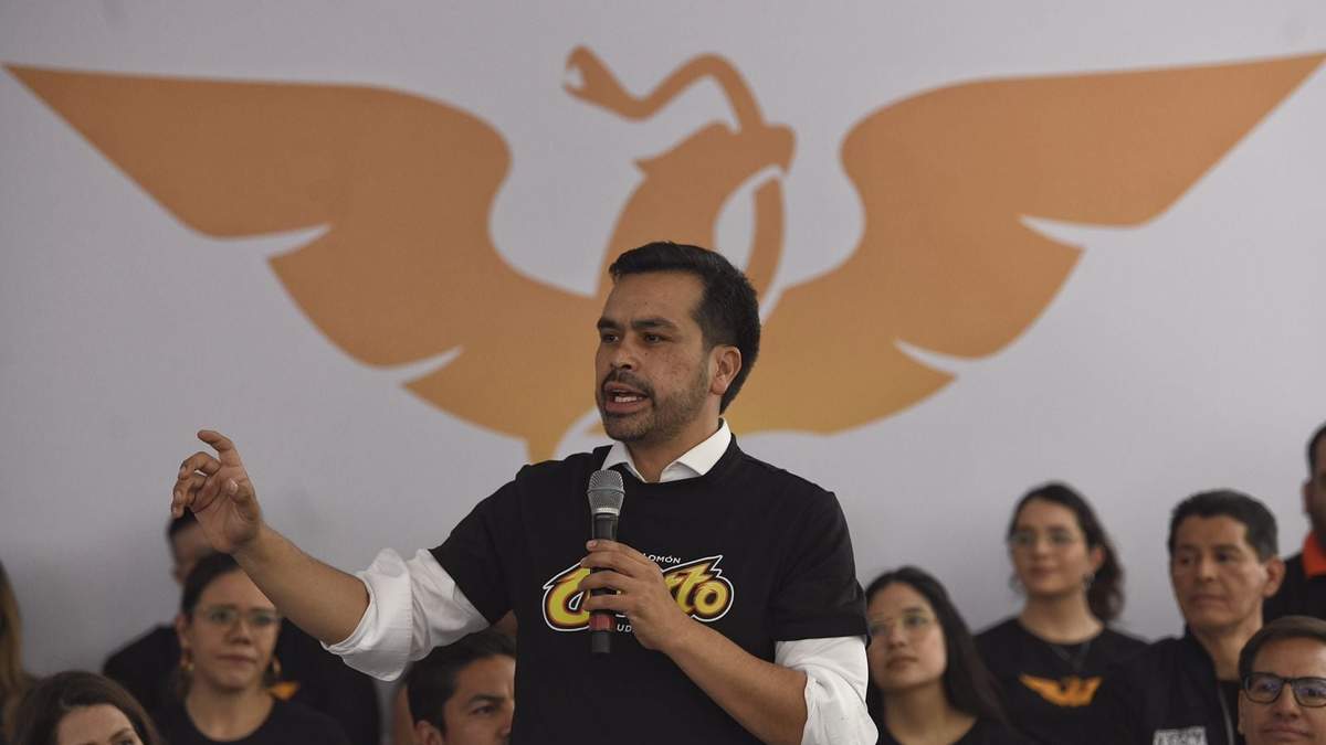 Jorge Álvarez Máynez, candidato presidencial de Movimiento Ciudadano