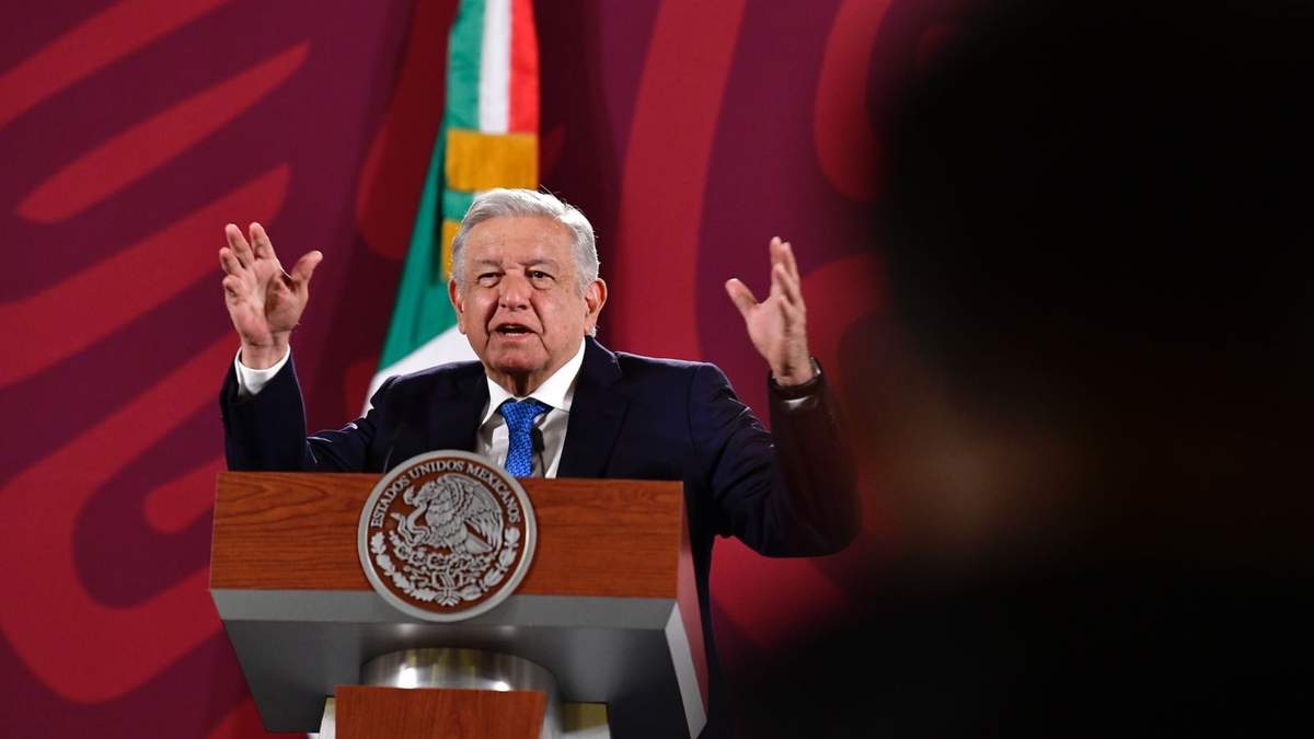 El presidente López Obrador