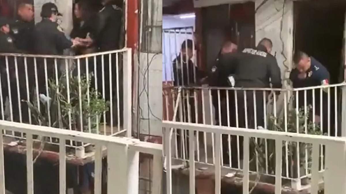 La detención de Karla, de 18 años