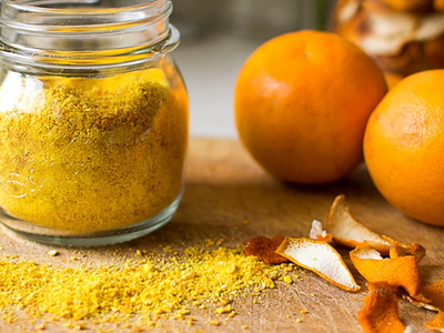 No tires las cáscaras de naranja y hacé este saborizante natural en polvo para todas tus comidas y postres