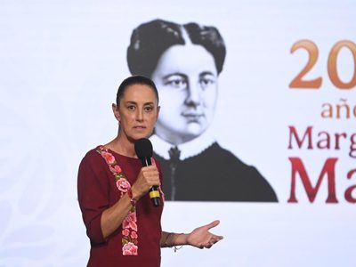 Sheinbaum justifica viaje de Edna Vega y Clara Brugada a Azerbaiyán