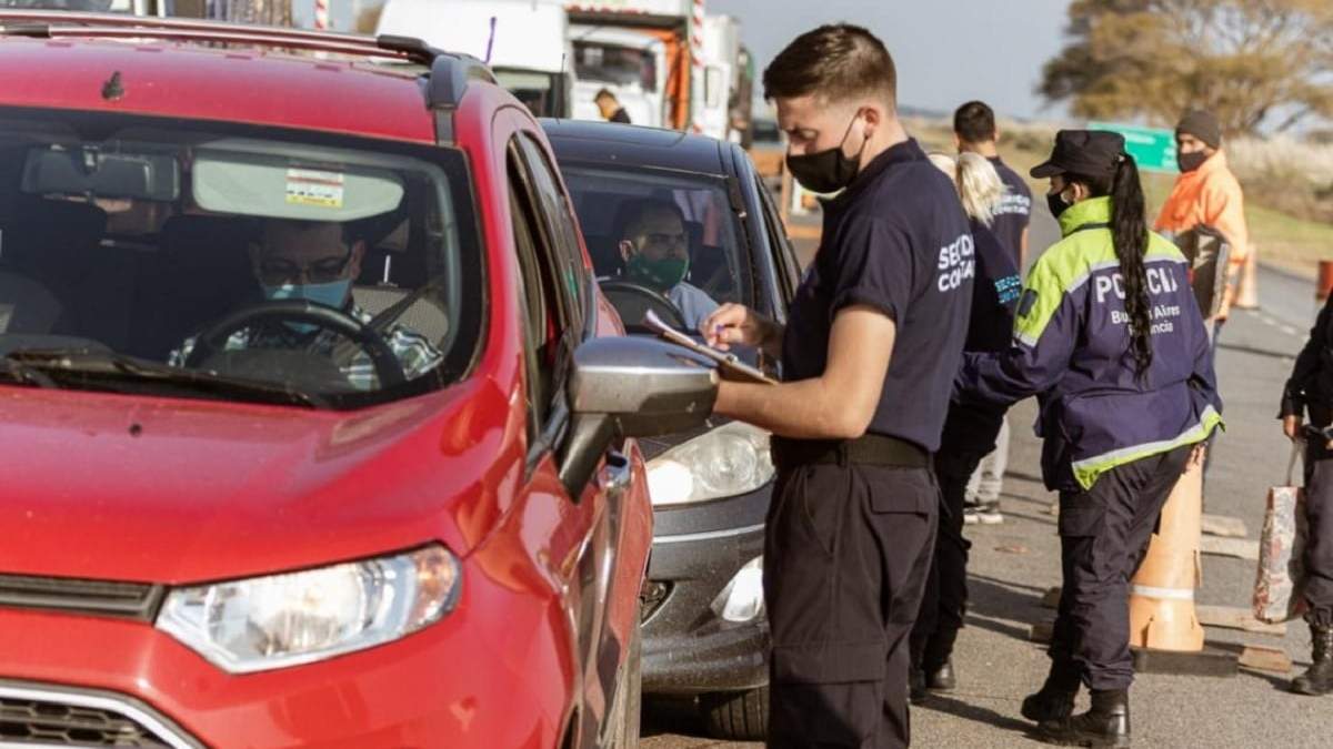 Controles en la ruta. Fuente: (Twitter)