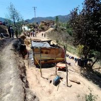 Incendio consume casa de madera y mueren seis menores de edad en San José Tilapa, Oaxaca