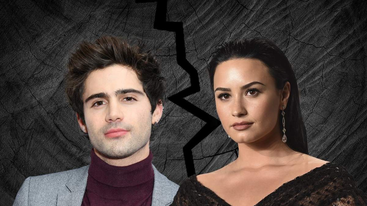 Max Ehrich y Demi Lovato. Fuente: (Minuto Neuquén)