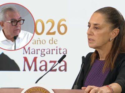 Rubén Rocha Moya está en Sinaloa, asegura Sheinbaum