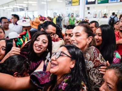 “Siempre voy a estar cerca del corazón de los pueblos indígenas’’: Sheinbaum en Chiapas