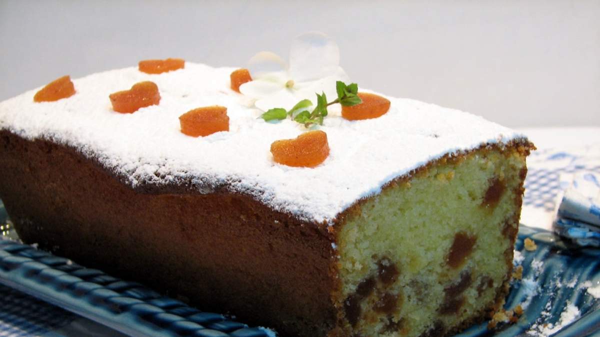 Budín de membrillo. Fuente: (X)