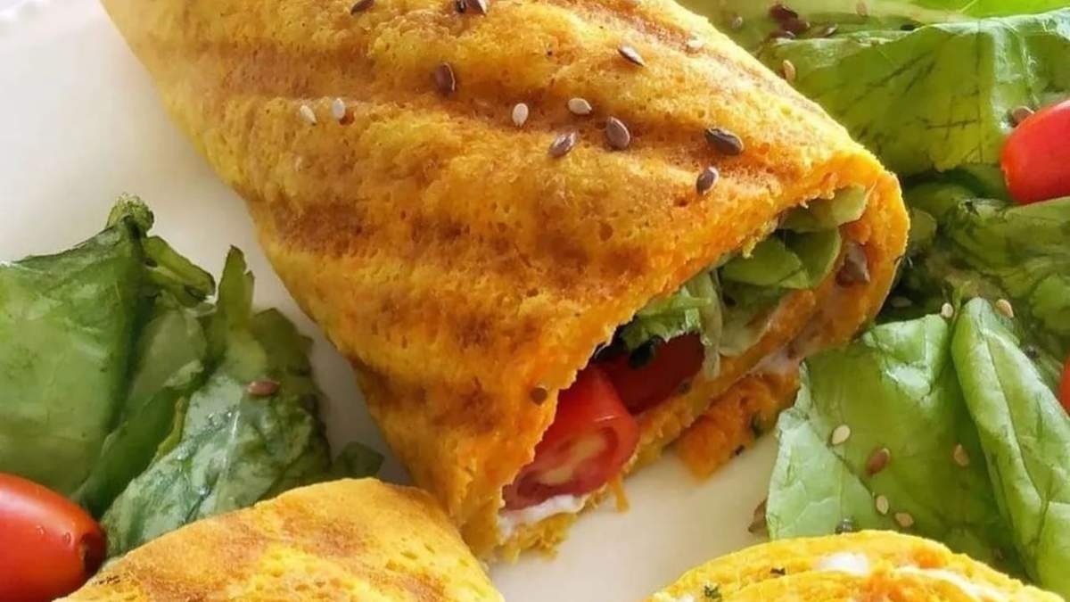 Roll de verduras. Fuente: (Instagram).