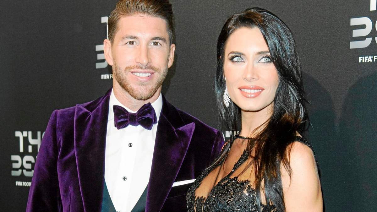 Sergio Ramos y Pilar Rubio. Fuente: (Twitter)