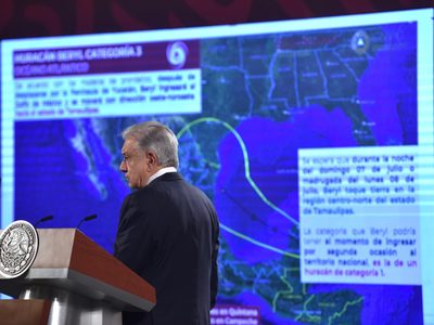 Tamaulipas se prepara ante posible llegada del huracán Beryl: Protección Civil