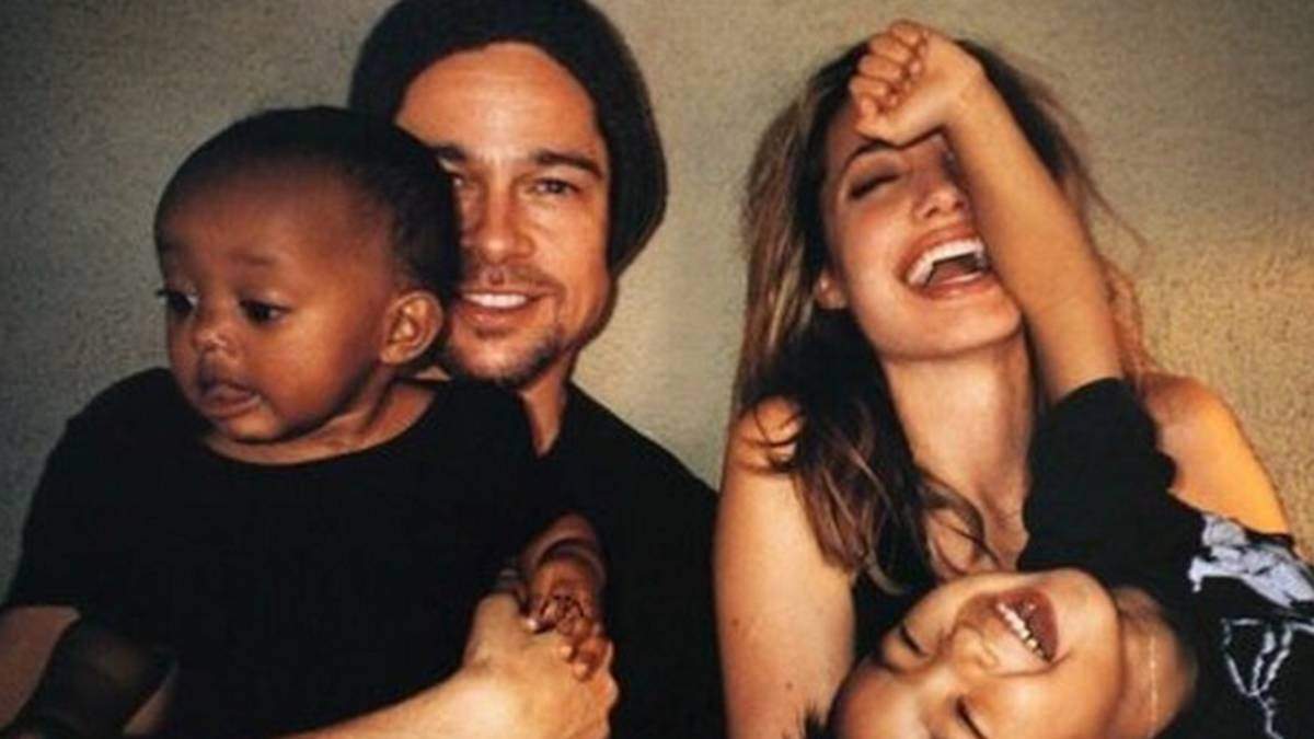 Familia Pitt-Jolie. Fuente: (Twitter).