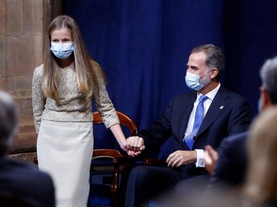 Hasta las lágrimas: el anuncio de la princesa Leonor a su padre
