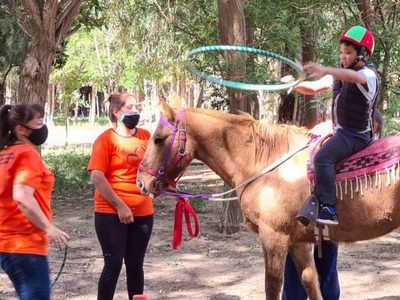 Volvió una importante actividad para los chicos en Plaza Huincul