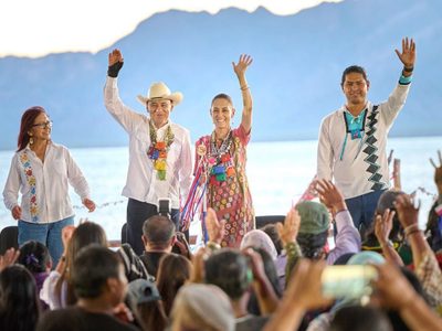 Gobernador Durazo y Presidenta Sheinbaum garantizan agua permanente en comunidades Seris