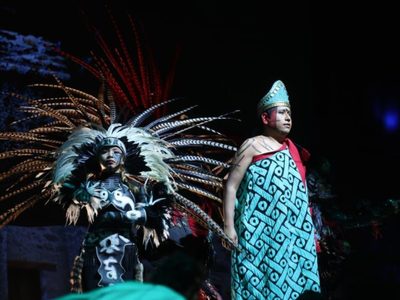 Ópera “Cuauhtemóctzin” reúne a 5 mil personas en el Zócalo