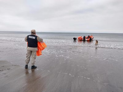 Encontraron sin vida a uno de los tripulantes del barco que se hundió cerca de San Antonio Oeste