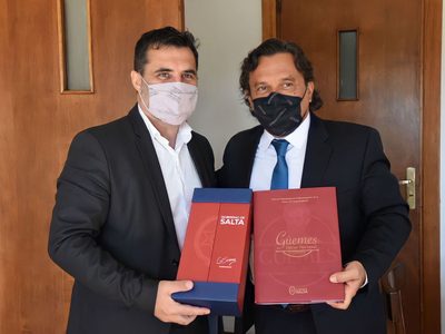 Gustavo Sáenz y Darío Martínez acordaron la ejecución del Gasoducto Calchaquí para Salta