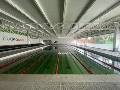 Más de 20 millones dilapidados en alberca que se pudre en Coyoacán