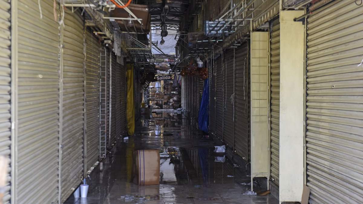Locales del Mercado Sonora tras el incendio
