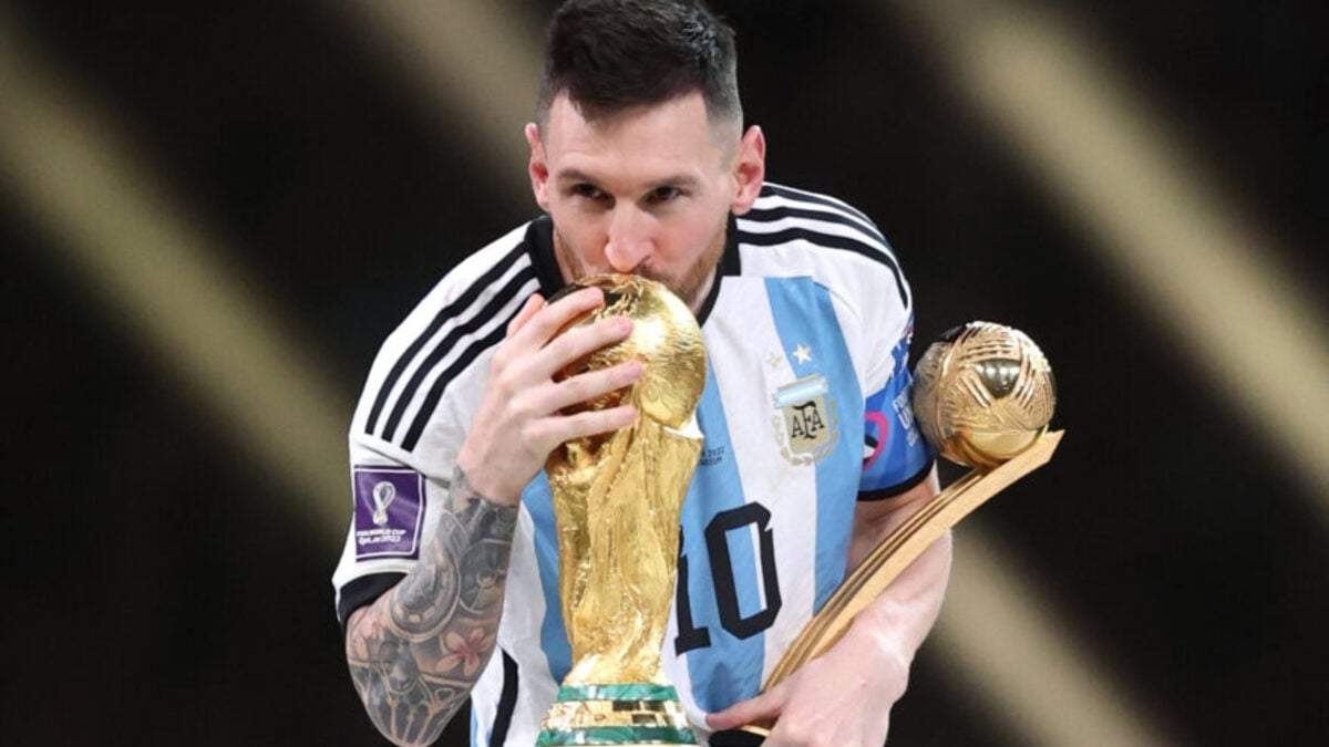 Copa del Mundo. Fuente: (X)