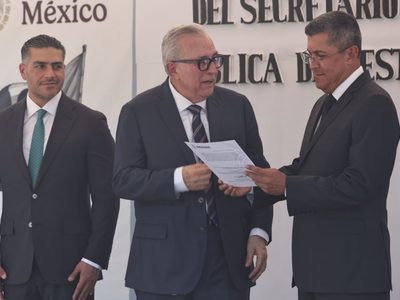 El general Óscar Rentería Schazarino fue nombrado secretario de Seguridad Pública de Sinaloa