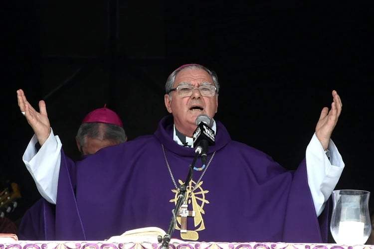 Monseñor Ojea. Fuente: (Twitter)