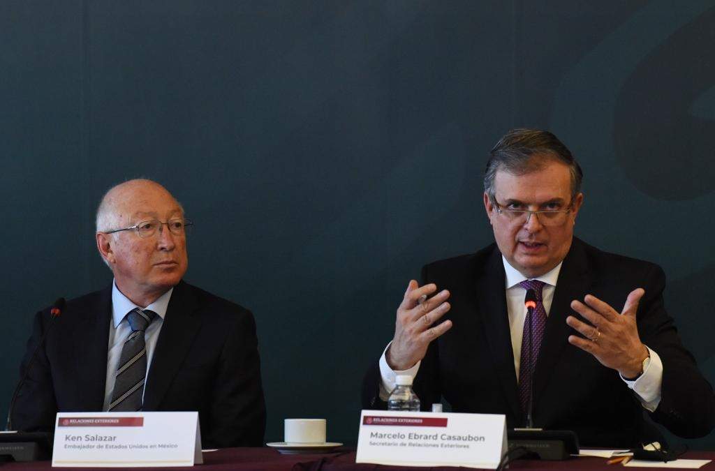 El canciller Marcelo Ebrard presentó el plan Entendimiento Bicentenario