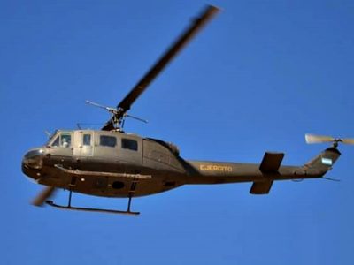 Por qué un helicóptero del Ejército Argentino sobrevoló Cutral Co