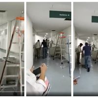 Se inunda hospital del IMSS en Puebla que fue inaugurado apenas el 4 de mayo (Videos)