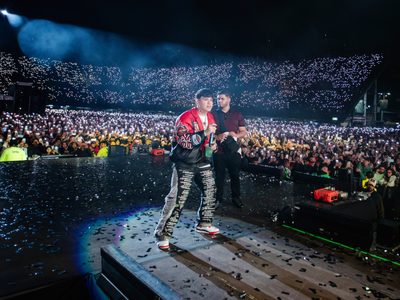 Junior H, más de tres horas de corridos tumbados en el Foro Sol