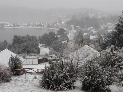 Llegaron las primeras nevadas de la temporada a la cordillera