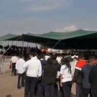 Morena denuncia a Alejandra del Moral por “acarrear” a estudiantes a su mitin en Metepec