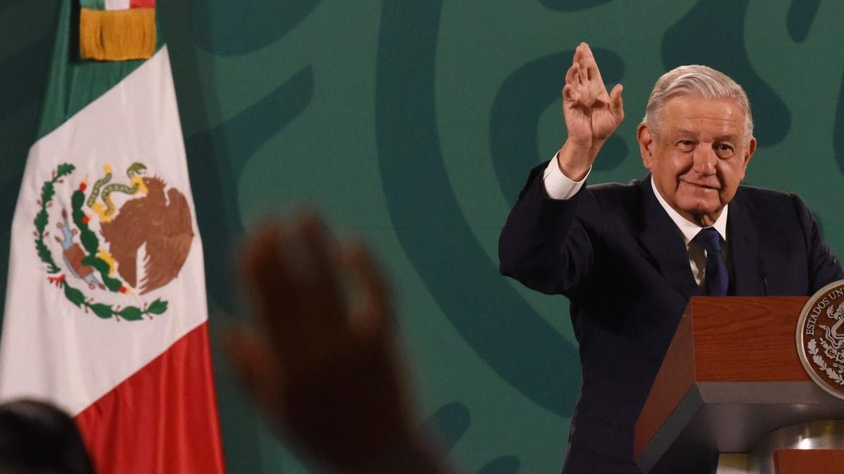El presidente López Obrador