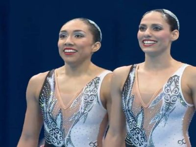 Nuria Diosdado y Joana Jiménez terminaron en el lugar 12 en la final de duetos de natación artística