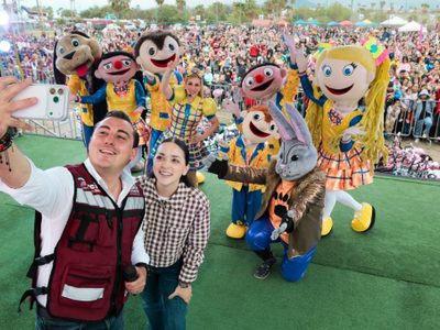Festival de la Chiquillada 2.0 reúne a más de 11 mil niñas, niños y familias en muncipio de García